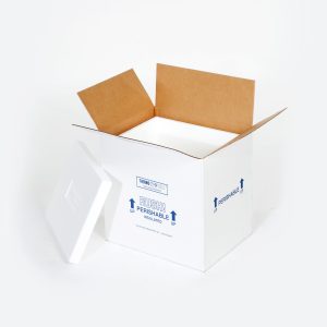 13 3/8 x 11 3/8 x 11 7/8" Insulated Shipper - 1 1/4" Thickness