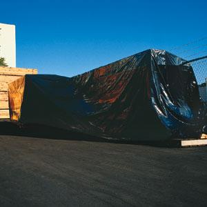 Heavy Duty Black Poly Sheeting, 6 MIL