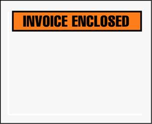 Invoice Enclosed Envelopes