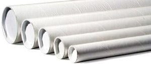 White Mailing Tubes