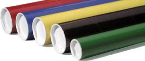 Colored Mailing Tubes