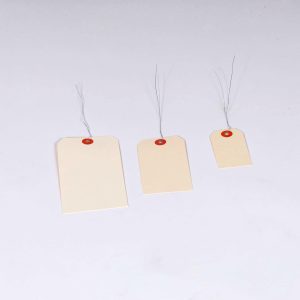 15 Point Pre-Wired Jumbo Manila Tags