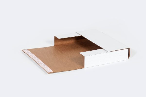 12 1/8 x 9 1/8 x 2" Self-Seal Corrugated Bookfold
