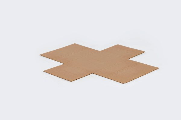 15 x 11 1/8 x 2" White Multi-Depth Corrugated Bookfold