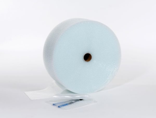 3/16" 48" x 300`  Slit 24" Perfed 12" Cohesive Bubble (2 rolls/bundle)