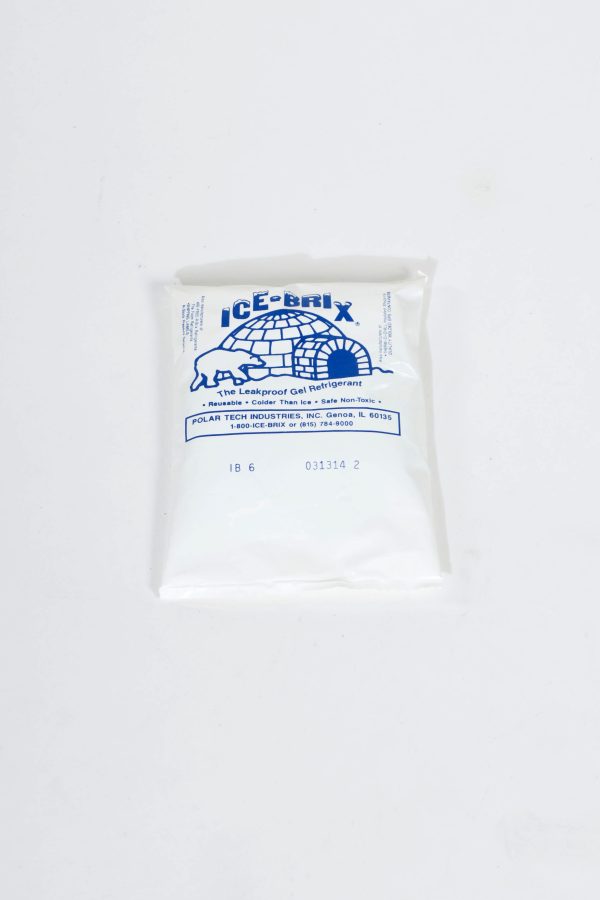 6 x 6 x 1" Ice Brix Cold Pack - 12 oz. (48/case)