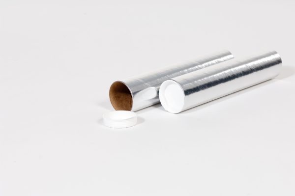 2 x 9" Silver Tube (50/Case)