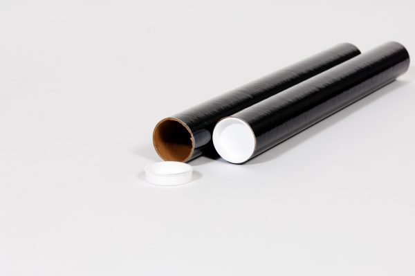 2 x 12"  Black Tube (50/Case)