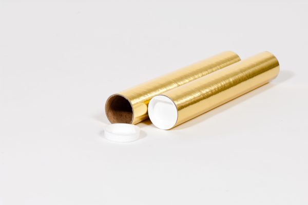 2 x 18"  Gold Tube (50/Case)