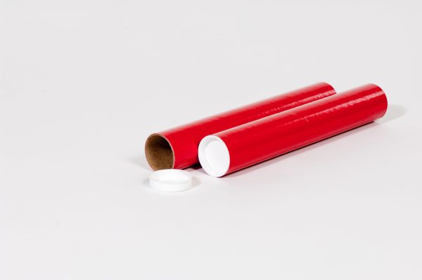 2 x 18"  Red Tube (50/Case)