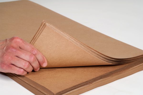 18" x 300` 60# Indented Kraft Paper Rolls