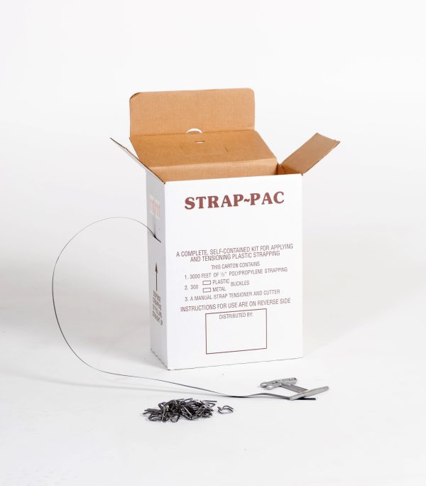 General Purpose Poly Strapping Kit — Metal Buckles