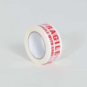 2" x 110 yds. 2.0 Mil Fragile Handle With Care Pre-Printed Carton Sealing Tape (36/Case)