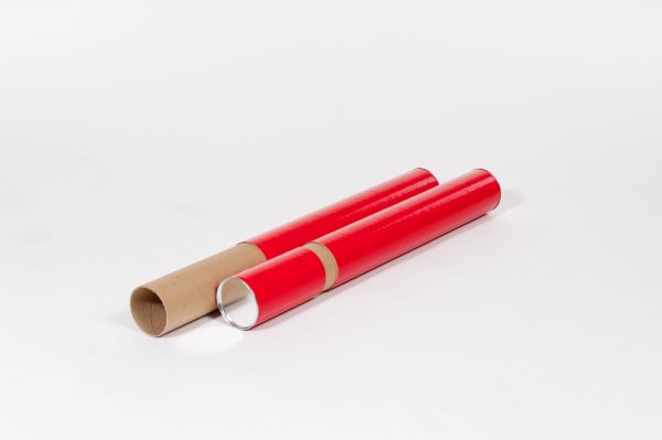 3 x 36" Red Telescoping Tube (24/Case)