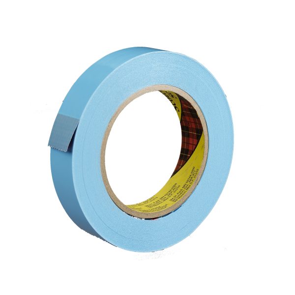 3/4" x 60 yds. 4.6 Mil Blue 160lbs Tensile Strength 3M #8898 Scotch® Polypropylene Stapping Tape (48/case)