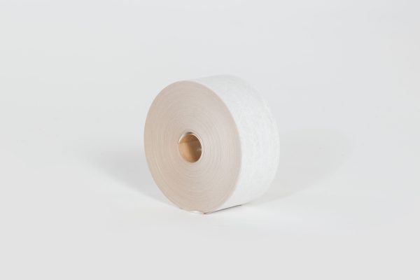 72mm (2.86") x 450` White Economy Grade Reinforced Tape (10/Case)