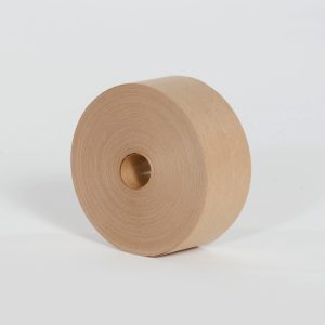 76mm (3") x 450` Kraft Industrial Grade Reinforced Tape (10/Case)