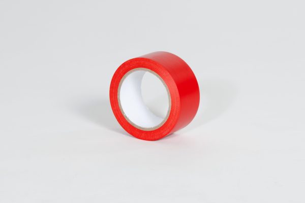 3" X 36 yds. 6 Mil Red Aisle Marking Tape (16/Case)