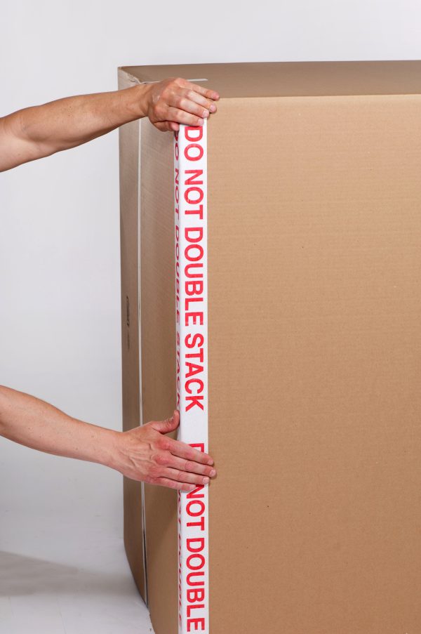 2 x 2 x 36 .160 Do Not Double Stack Printed Edge Protector (2240/Skid)